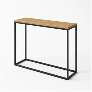Konsolentisch   ¦ holzfarben ¦ Maße (cm): B: 80 H: 80