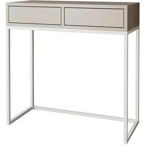 Konsolentisch LANGO 100 cm Kaschmir Chrom