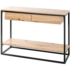 Konsolentisch Modary 100 x 75 x 35cm Schwarz