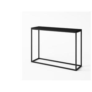 Konsolentisch   ¦ schwarz ¦ Maße (cm): B: 100 H: 80