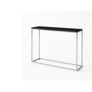 Konsolentisch   ¦ schwarz ¦ Maße (cm): B: 80 H: 80