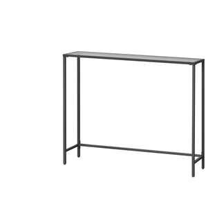 Konsolentisch - schwarz - Materialmix - 100 cm - 80 cm | Möbel Kraft
