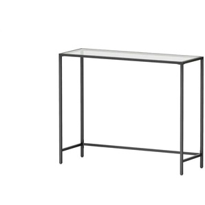 Konsolentisch - schwarz - Materialmix - 100 cm - 80 cm | Möbel Kraft