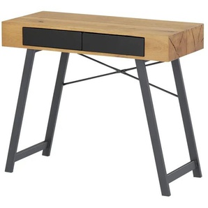 Konsolentisch - schwarz - Materialmix - 40 cm - 76 cm | Möbel Kraft