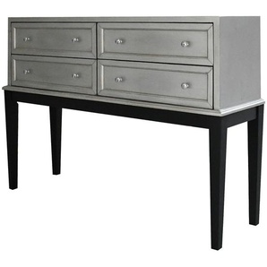 Konsolentisch - silber - Materialmix - 122 cm - 90 cm - 36 cm | Möbel Kraft