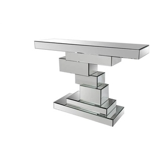 Konsolentisch - verspiegelt - Materialmix - 119 cm - 80 cm | Möbel Kraft