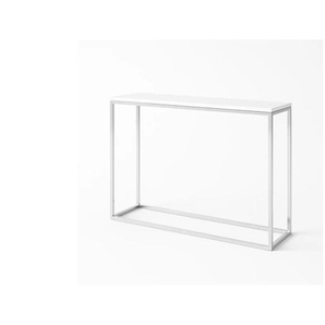 Konsolentisch - weiß - Materialmix - 100 cm - 80 cm | Möbel Kraft