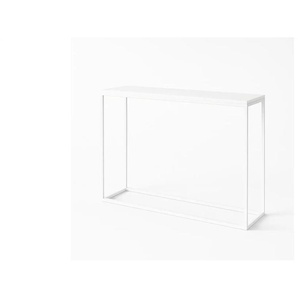Konsolentisch - weiß - Materialmix - 80 cm - 80 cm | Möbel Kraft