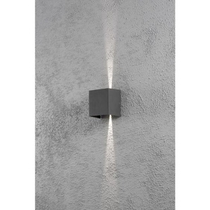 Konstsmide Cremona 7959-370 LED-Außenwandleuchte EEK: G (A - G) LED LED fest eingebaut 6 W Anthrazit