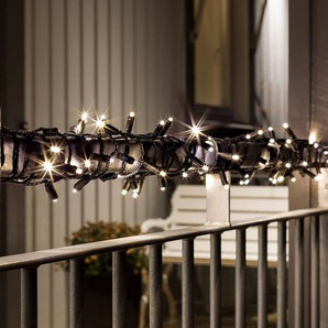 KONSTSMIDE LED-Lichterkette, 120-flammig, Micro LED mit Dimmer, schutzisoliert/umgossen, 120 warm weiße Dioden