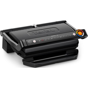Kontaktgrill TEFAL GC7278 OptiGrill+ XL, schwarz, B:39,5cm H:43cm T:33cm, Kontaktgrill_Standgrill_Tischgrill_Teppanyakigrill, erneuerte Kochstufenanzeige, 9 Automatikprogramme + manuelles Programm