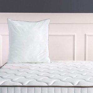 Yatas Bedding Kopfkissen Quallofil Air, Kopfkissen 80x80 cm, Bauchschläfer, Rückenschläfer, Seitenschläfer, allergiker geeignet (Hausstauballergiker)