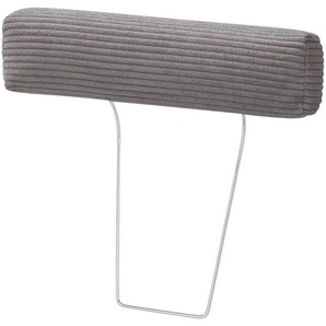 Kopfstütze Arissa de Luxe | grau | 50 cm | 20 cm | cm 15,0 |