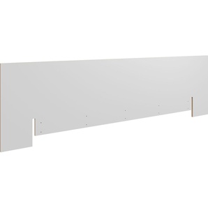 Kopfteil MÜLLER SMALL LIVING FLAI WIDE Polsterauflagen Gr. B/H: 254,6 cm x 68,1 cm, weiß (weiß birke) Bettgestell Bettgestelle ohne Kopfteil, korrespondiert in der Breite mit den ADD Ons