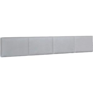Kopfteil WIMEX Easy Polsterauflagen Gr. Für Bettbreite 160 cm, grau (beton lichtgrau kunstleder) Wimex