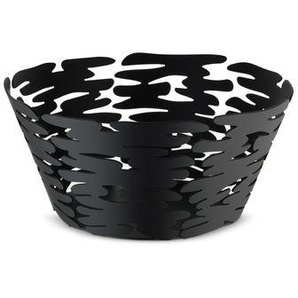 Korb Barket metall schwarz / Ø 21 cm - Stahl - Alessi - Schwarz