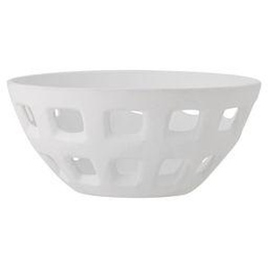 Korb Foligno keramik weiß / Keramik - Ø 26 x H 12 cm - Bloomingville - Weiß