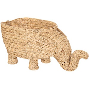 Korb XL Elephant Wasserhyazinthe   Metall