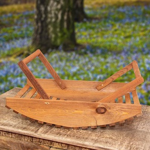 Korb zum Blumenpflücken, Holzkorb