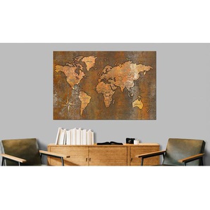 Korkbild Rusty World Kork Kupfer 120 x 80cm