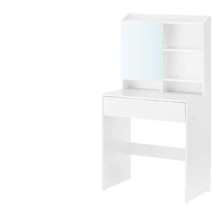 Kosmetiktisch ¦ weiß ¦ Maße (cm): B: 40 H: 135