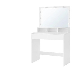 Kosmetiktisch - weiß - Materialmix - 40 cm - 140 cm | Möbel Kraft