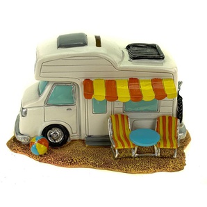 Kremers Schatzkiste 89370 Spardose Wohnmobil 17 cm Reisekasse Urlaubskasse Urlaub Sparschwein