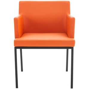 Krikmyra Dining Chair - Modern - Orange - Metal - 58 cm x 60 cm x 80 cm