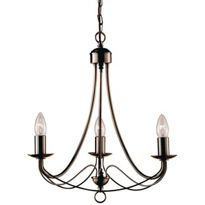 Kronleuchter Maypole , Messing , Metall , 100 cm , höhenverstellbar , Lampen & Leuchten, Innenbeleuchtung, Hängelampen, Kronleuchter