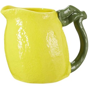 Krug Zitrone - gelb - Dolomite - 21,5 cm - 17 cm - 14 cm | Möbel Kraft
