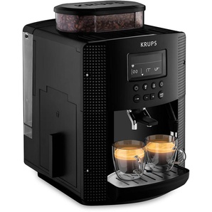 KRUPS Kaffeevollautomat EA8150 Kaffeevollautomaten schwarz Kaffeevollautomat