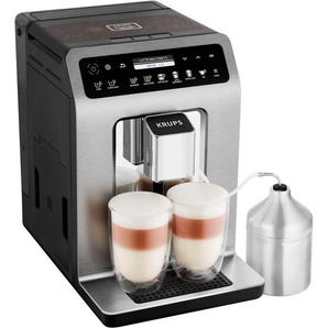 KRUPS Kaffeevollautomat EA894T Evidence Plus Kaffeevollautomaten grau (titansilberfarben) Kaffeevollautomat