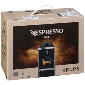 Krups - Nespresso xn 306 t Pixie Coffee Machine titan by
