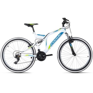 KS Cycling Mountainbike Fully Zodiac 633M, Blau, Weiß, Metall, 180x70x100 cm, Freizeit, Sport & Fitness, Fahrräder