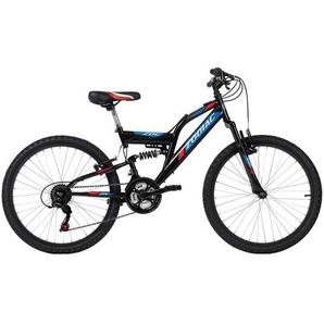KS Cycling Mountainbike, Rot, Schwarz, Metall, 124x64x18 cm, unisex, Freizeit, Sport & Fitness, Fahrräder