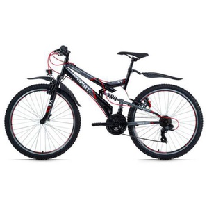 KS Cycling Mountainbike Fully Topeka 194M, Grau, Metall, 180x70x80 cm, Freizeit, Sport & Fitness, Fahrräder, Mountainbikes