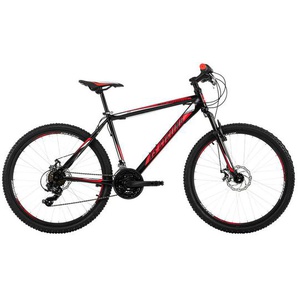KS Cycling Mountainbike, Schwarz, Metall, 180x70x80 cm, Freizeit, Sport & Fitness, Fahrräder
