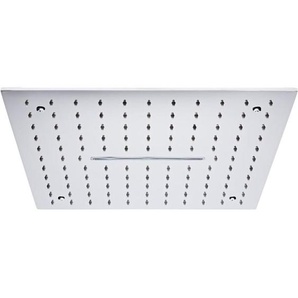 Hudson Reed Kubix - Regen-Duschkopf Edelstahl mit Wasserblade Unterputz Quadratisch 400x400mm Chrom