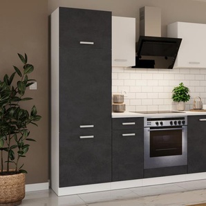 Küche Toni 260 cm Küchenzeile Küchenblock Singleküche Einbauküche