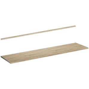 Küchenarbeitsplatte R-Line, Goldkraft Eiche, 240 cm Vicco
