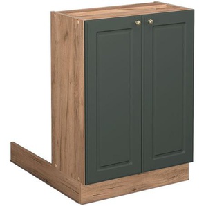 Kücheninsel Fame-Line, Grün-Gold Landhaus, 60 cm ohne Arbeitsplatte Vicco