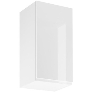 Küchenoberschrank mit einer Tür ASTOR 40 cm weiß Rechts