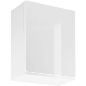 Küchenoberschrank mit einer Tür ASTOR 60 cm weiß Rechts