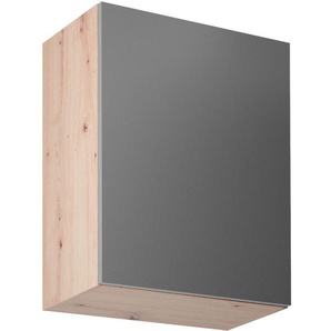 Küchenoberschrank mit einer Tür LAUREN 60 cm grau Links