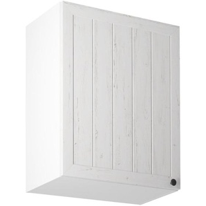 Küchenoberschrank mit einer Tür PROVENCE 60 cm weiß Rechts