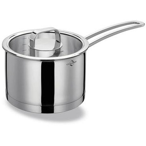 Küchenprofi Stielkasserolle SAN Remo, Edelstahl, Metall, 2 L, 16x10x16 cm, Kochen, Töpfe, Stielkasserollen