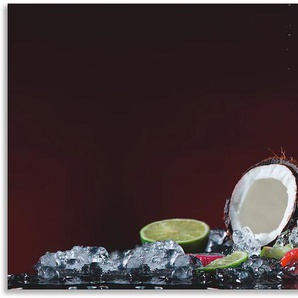 Küchenrückwand ARTLAND Frischer Fruchtcocktail Spritzschutzwände Gr. B/H: 110 cm x 50 cm, bunt Küchendekoration