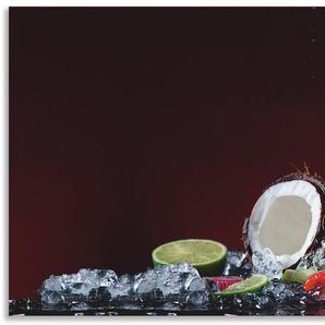 Küchenrückwand ARTLAND Frischer Fruchtcocktail Spritzschutzwände Gr. B/H: 120 cm x 55 cm, bunt Küchendekoration