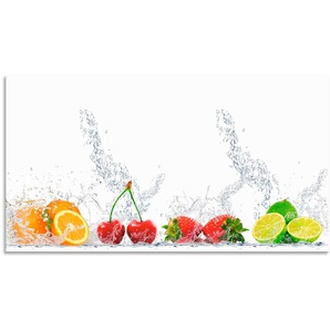Küchenrückwand ARTLAND Fruchtig erfrischend gesund Fruchtmix Spritzschutzwände Gr. B/H: 120 cm x 65 cm, bunt Küchendekoration
