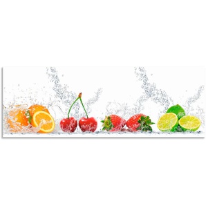 Küchenrückwand ARTLAND Fruchtig erfrischend gesund Fruchtmix Spritzschutzwände Gr. B/H: 160 cm x 55 cm, bunt Küchendekoration